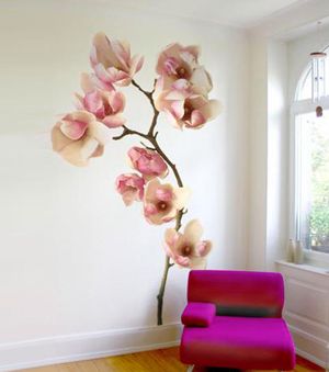 Digitaldruck auf Wänden und Decken Blume Orchidee